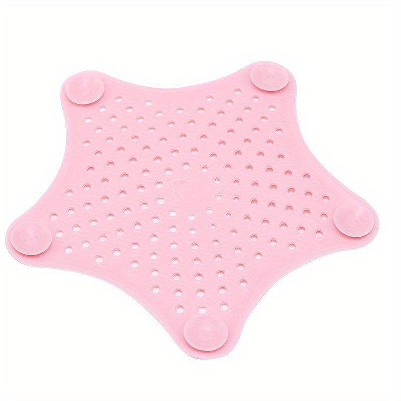 2pcs Starfish Hair Catcher Bathroom Drain Strainer Hair Catcher