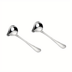 5pcs Stainless Steel Saucier Drizzle Spoon Sauce Ladle Pouring Spout