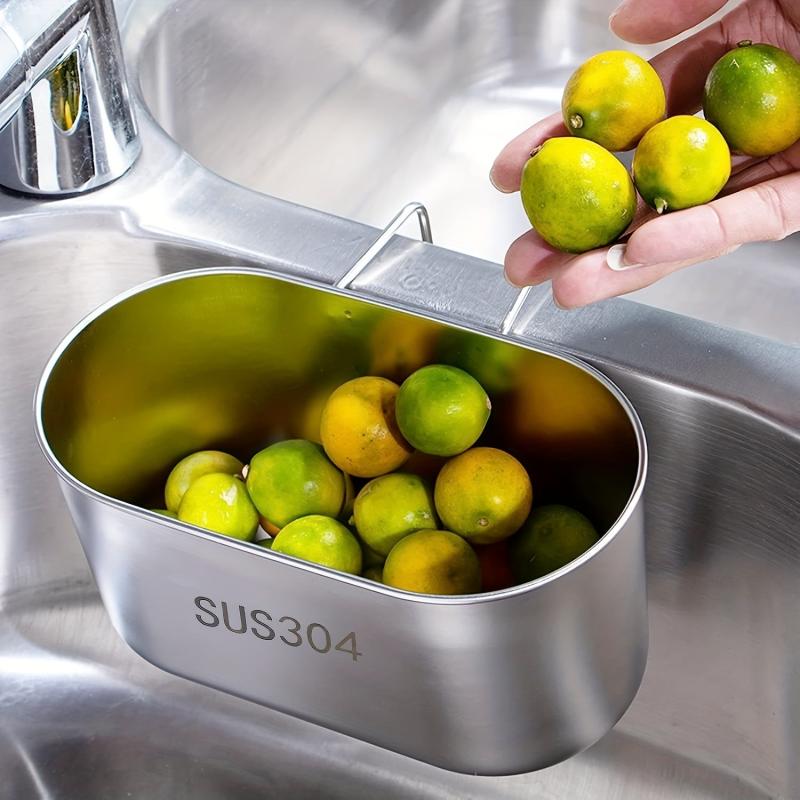 Stainless Steel Sink Drain Strainer Basket - Multifunctional Kitchen Essential
