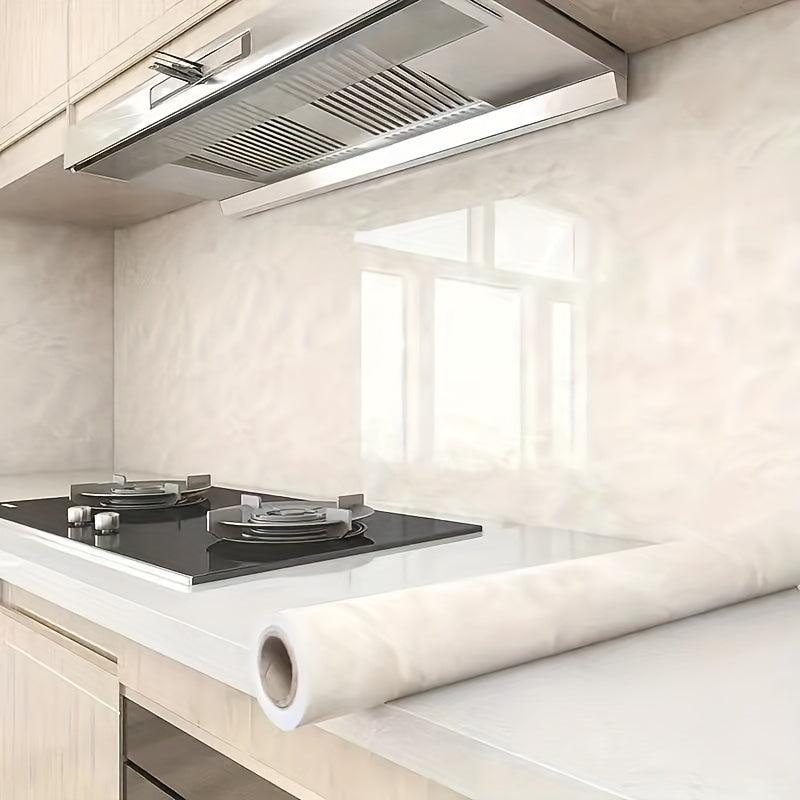 Marble Pattern Self-Adhesive Wallpaper for Kitchen Countertop