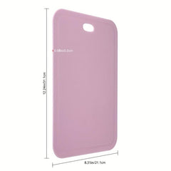 3pcs Kitchen Cutting Boards - Green, Purple, Essential Utensils for Apartments