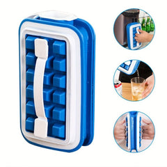 Portable Ice Ball Maker 2-in-1 Cube Kettle & Bottle Tray