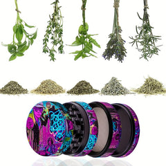 Cartoon Man Spice Grinder Metal Grinder Kitchen Gadgets