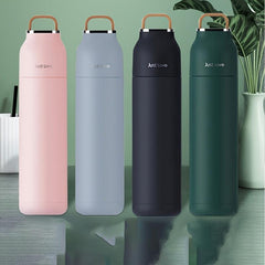 500ML 17OZ Insulated Water Bottle Vacuum Cup Leak-proof Stainless Water Bottle