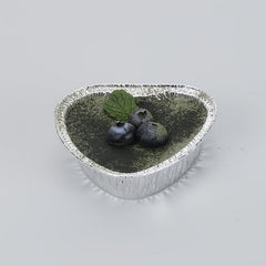 50pcs 4.2in Round Muffin Cup Foil Cake Pan