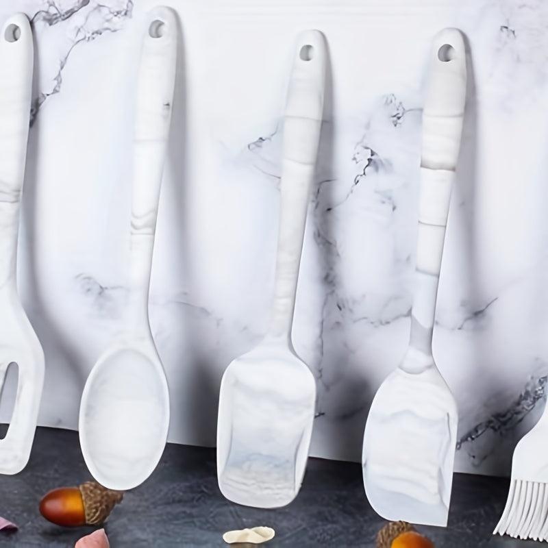 5pcs Marble Print Baking Tools Set - Kitchen Gadgets