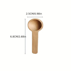 Wooden Tea Coffee Spoon Set for Kitchen Baking Cooking
