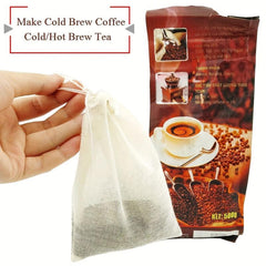 6pcs Reusable Drawstring Soup Bags for Cooking Cold Brew Coffee