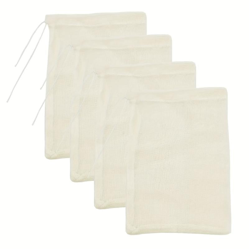 6pcs Reusable Drawstring Soup Bags for Cooking Cold Brew Coffee