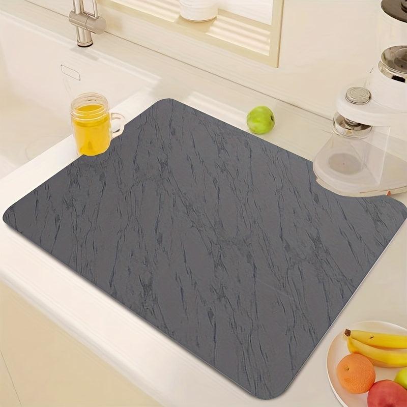 Coffee Machine Pad Water Absorption Mat Bar Cup Drainage Placemat