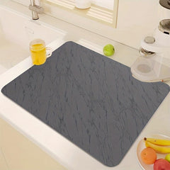 Coffee Machine Pad Water Absorption Mat Bar Cup Drainage Placemat
