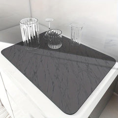 Coffee Machine Pad Water Absorption Mat Bar Cup Drainage Placemat
