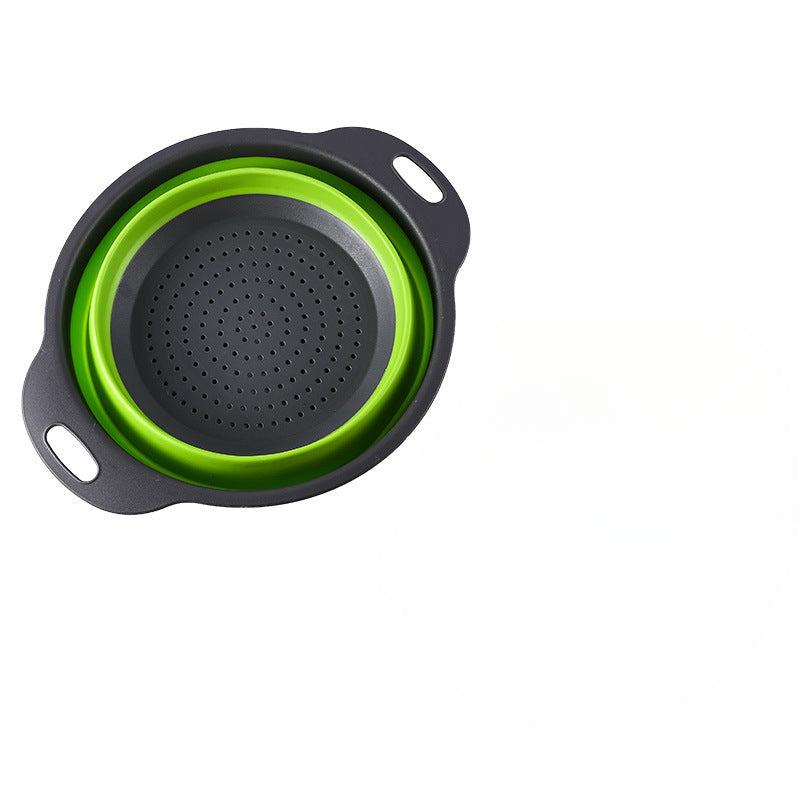 Collapsible Silicone Colander for Easy Washing and Draining