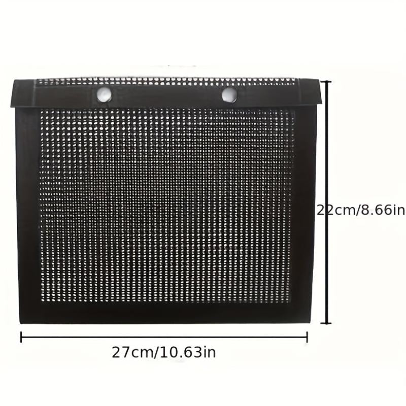 1pc Reusable BBQ Mesh Grill Bag Non Stick Teflon Barbecue Isolation Pad