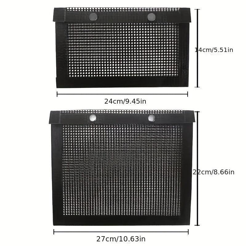 1pc Reusable BBQ Mesh Grill Bag Non Stick Teflon Barbecue Isolation Pad