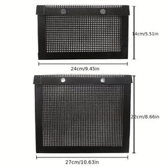 1pc Reusable BBQ Mesh Grill Bag Non Stick Teflon Barbecue Isolation Pad