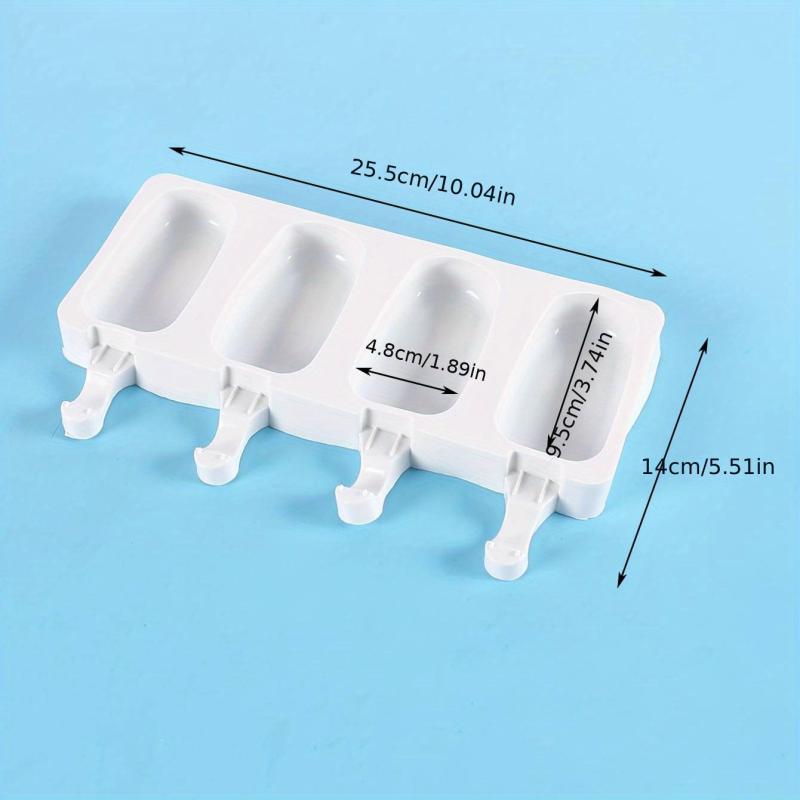 50pcs Unicorn Popsicle Mold Reusable Ice Cream Molds for Summer Fun