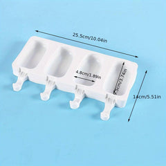 50pcs Unicorn Popsicle Mold Reusable Ice Cream Molds for Summer Fun