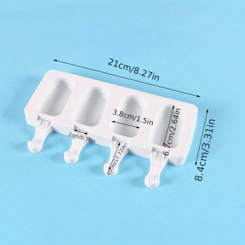50pcs Unicorn Popsicle Mold Reusable Ice Cream Molds for Summer Fun