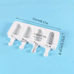 50pcs Unicorn Popsicle Mold Reusable Ice Cream Molds for Summer Fun