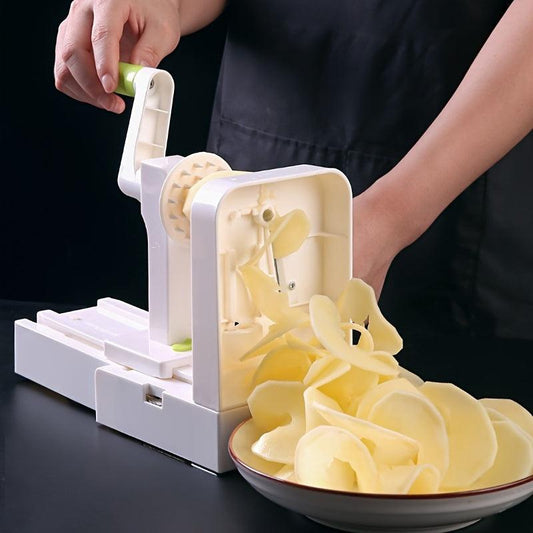 Manual Vegetable Spiralizer Zoodle Maker Potato Slicer Fruit Grater Kitchen