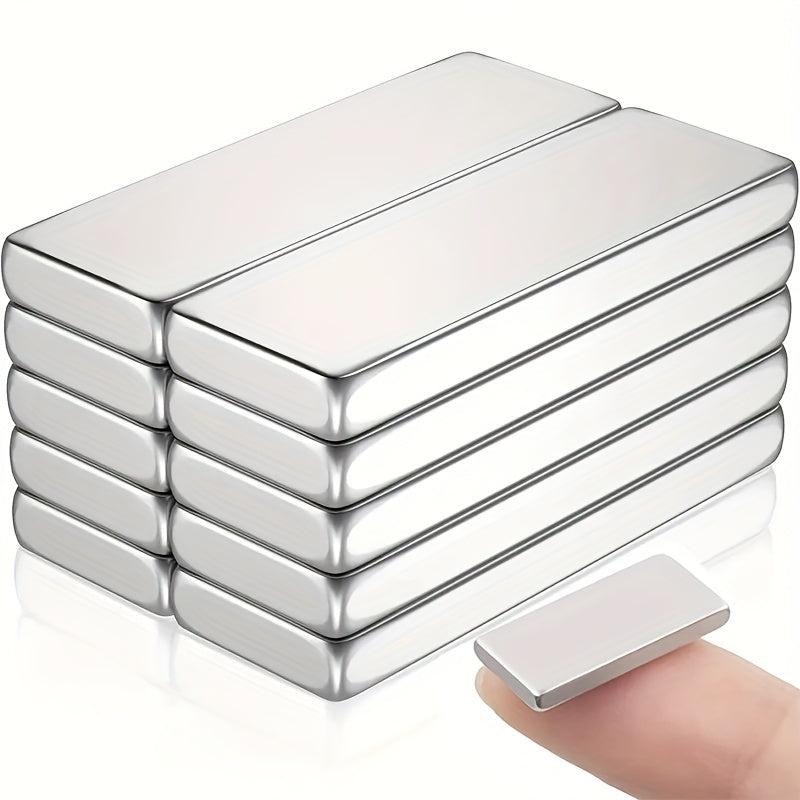 Neodymium Magnets 15pcs 30x10x2mm Rare Earth Strong Thin Fridge Whiteboards