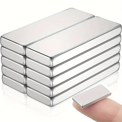 Neodymium Magnets 15pcs 30x10x2mm Rare Earth Strong Thin Fridge Whiteboards