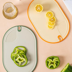 3pcs Antibacterial Cutting Board Set with Easy Grip Handle
