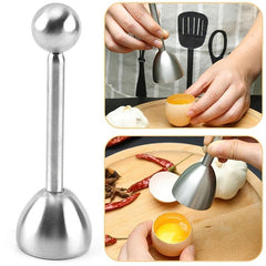Stainless Steel Egg Topper Cutter Opener Remover Tool for Boiled Egg