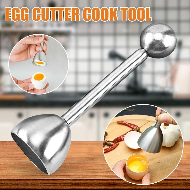 Stainless Steel Egg Topper Cutter Opener Remover Tool for Boiled Egg