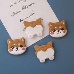 2pcs Funny Shiba Inu Refrigerator Magnets
