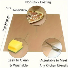 3pcs PTFE Teflon Heat Press Transfer Sheet Non Stick 40 X 30 Reusable Mat