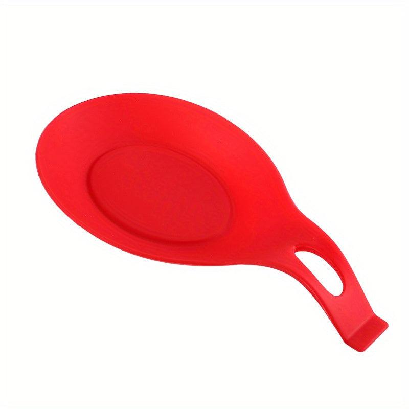 Silicone Spoon Rest Kitchen Utensil Holder Stovetop Ladle Accessories