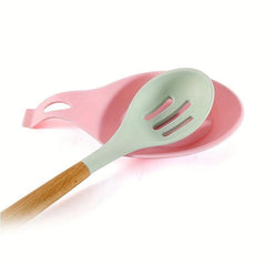 Silicone Spoon Rest Kitchen Utensil Holder Stovetop Ladle Accessories