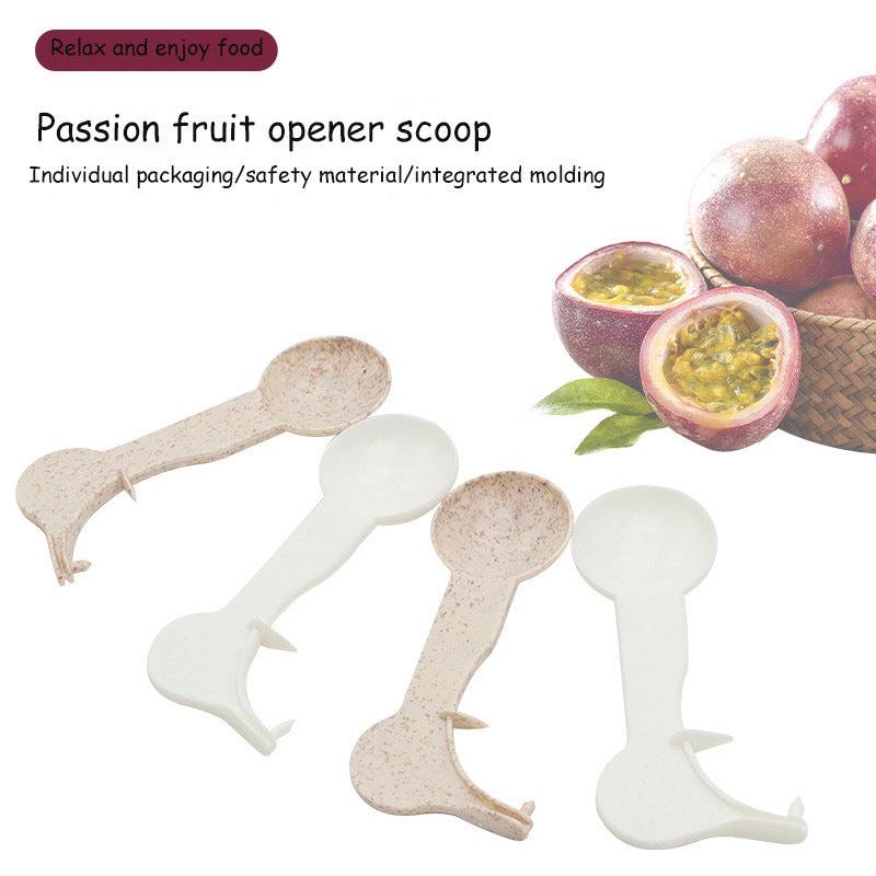 Passion Fruit Opener Spoon Ceramic Divider & Fruit Baller Spoon