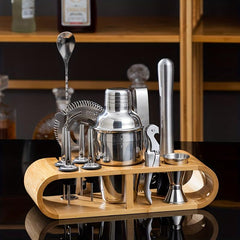 12pcs Bartender Set Cocktail Shaker Set Ice Crusher Shaker