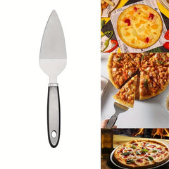 Pizza Cutter Wheel and Shovel Set Stainless Steel