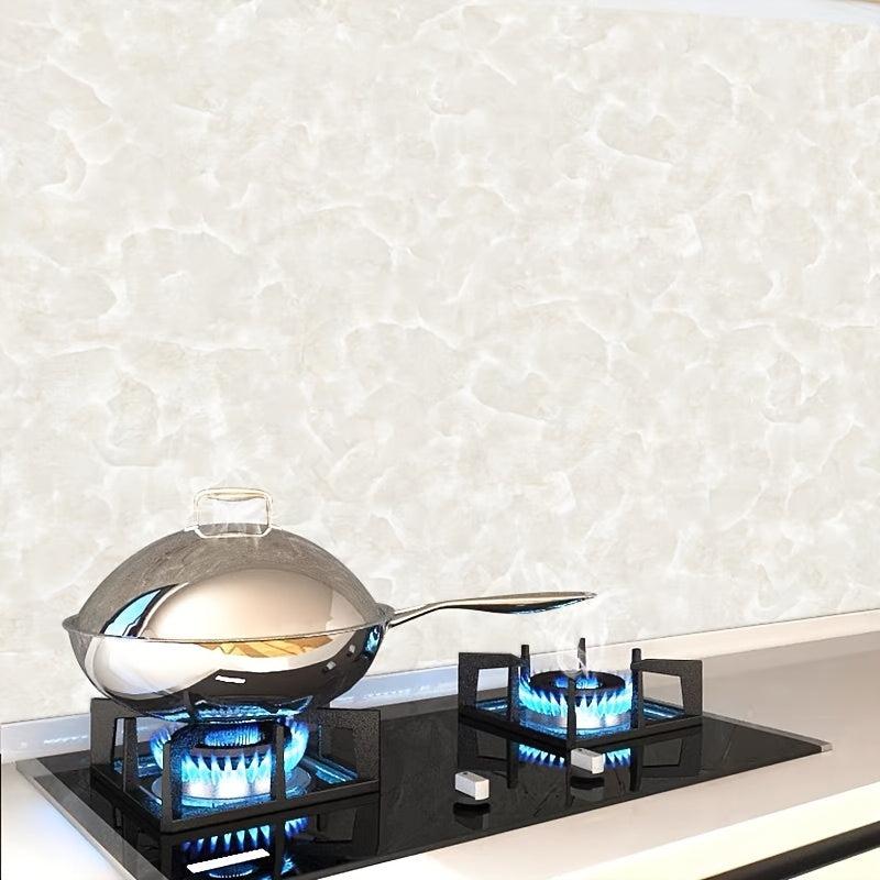 Marble Pattern Self-Adhesive Wallpaper for Kitchen Countertop