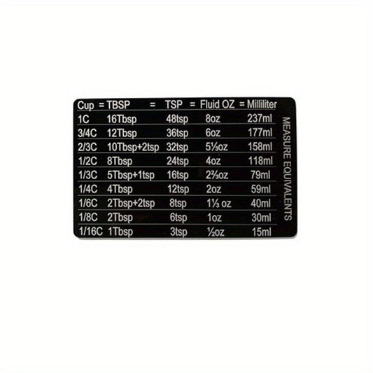2pcs Kitchen Refrigerator Magnetic Scale Conversion Magnet Stainless Steel