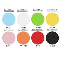 8pcs Refrigerator Magnet Rubber Magnets Whiteboard Office Teaching