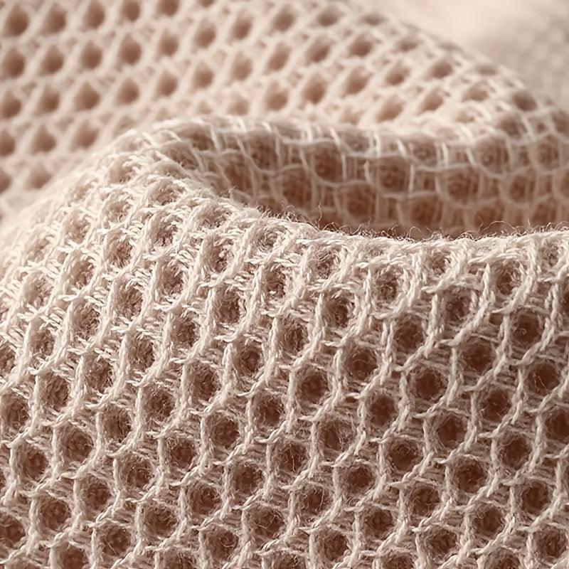 3pcs Scouring Pad Square Dish Cloths Honeycomb Absorbent Breathable Towel