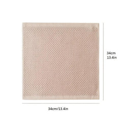 3pcs Scouring Pad Square Dish Cloths Honeycomb Absorbent Breathable Towel