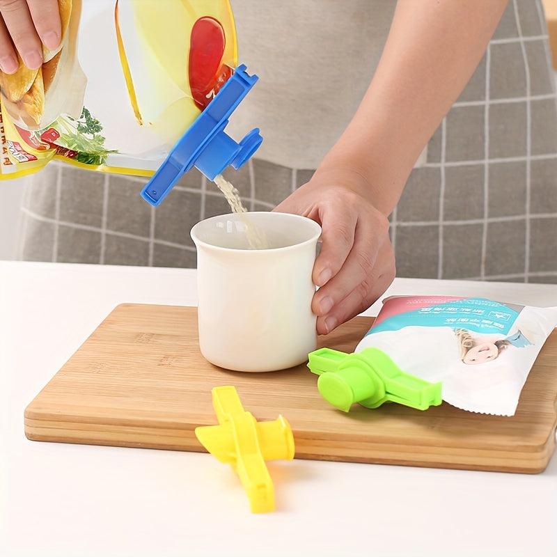 Bag Clips with Spout - Food Storage Sealing Clips - Mi