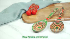 6pcs Pakkawood Kitchen Utensils Set Non stick Cooking Spatulas Spoons