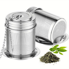 2pcs Tea Strainer Stainless Steel Mesh Tea Infuser Tea Filter