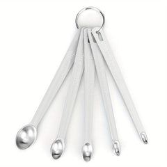 5pcs Stainless Steel Measuring Spoons Set Baking Cooking Tools