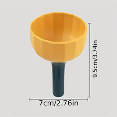 Silicone Funnel with Filter for Kitchen Use - Filling Bottles and Cooking