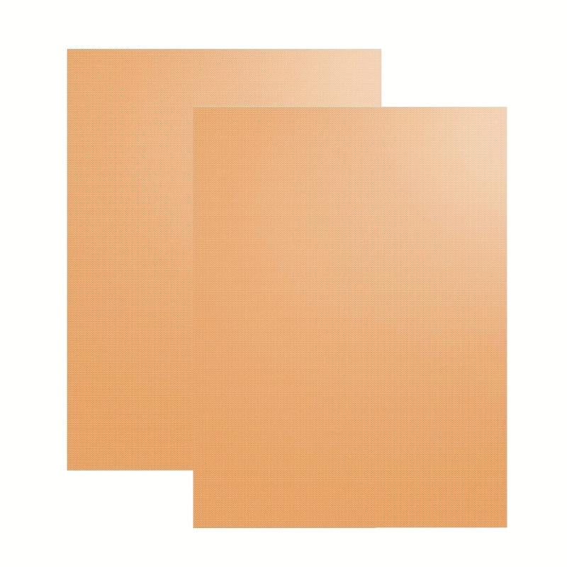 Plastic Placemats Non-stick BBQ Mat High Temp Resistant Fiberglass Grill Mat