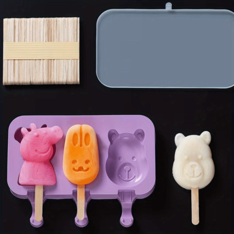 Popsicle Mold Ice Pop Molds Reusable Ice Cream Molds