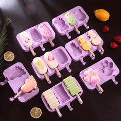 Popsicle Mold Ice Pop Molds Reusable Ice Cream Molds
